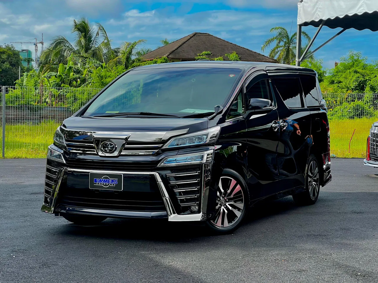 TOYOTA VELLFIRE ZG BLACK 2020 SUNROOF