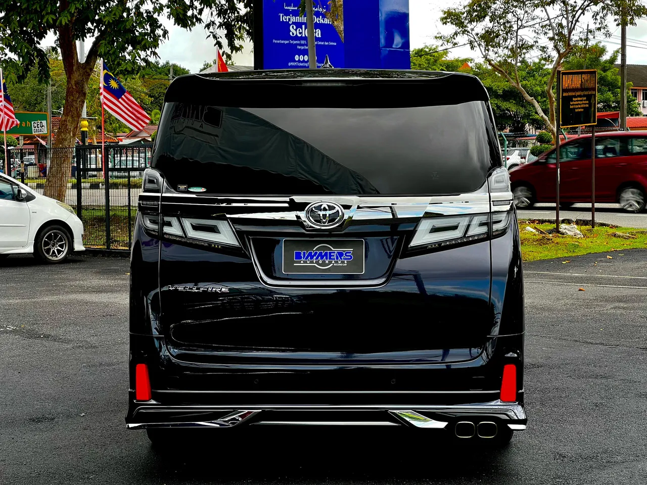 TOYOTA VELLFIRE ZG BLACK 2020 SUNROOF
